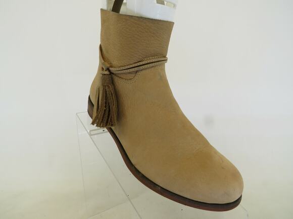Lucky Brand Shoes - Lucky Brand Womens Brown Leather Zip Ankle Fashion Boots Bootie Size 6 M